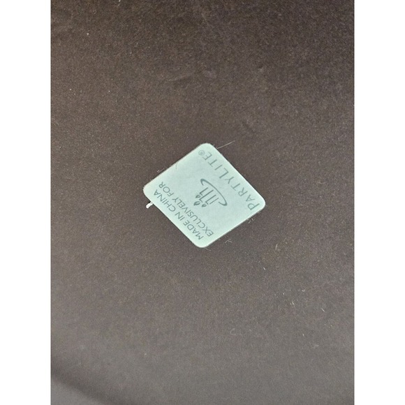 PartyLite Global Fusion Hurricane Amber Iridescent Glass Mosaic Tiles Mirrored - Picture 11 of 12